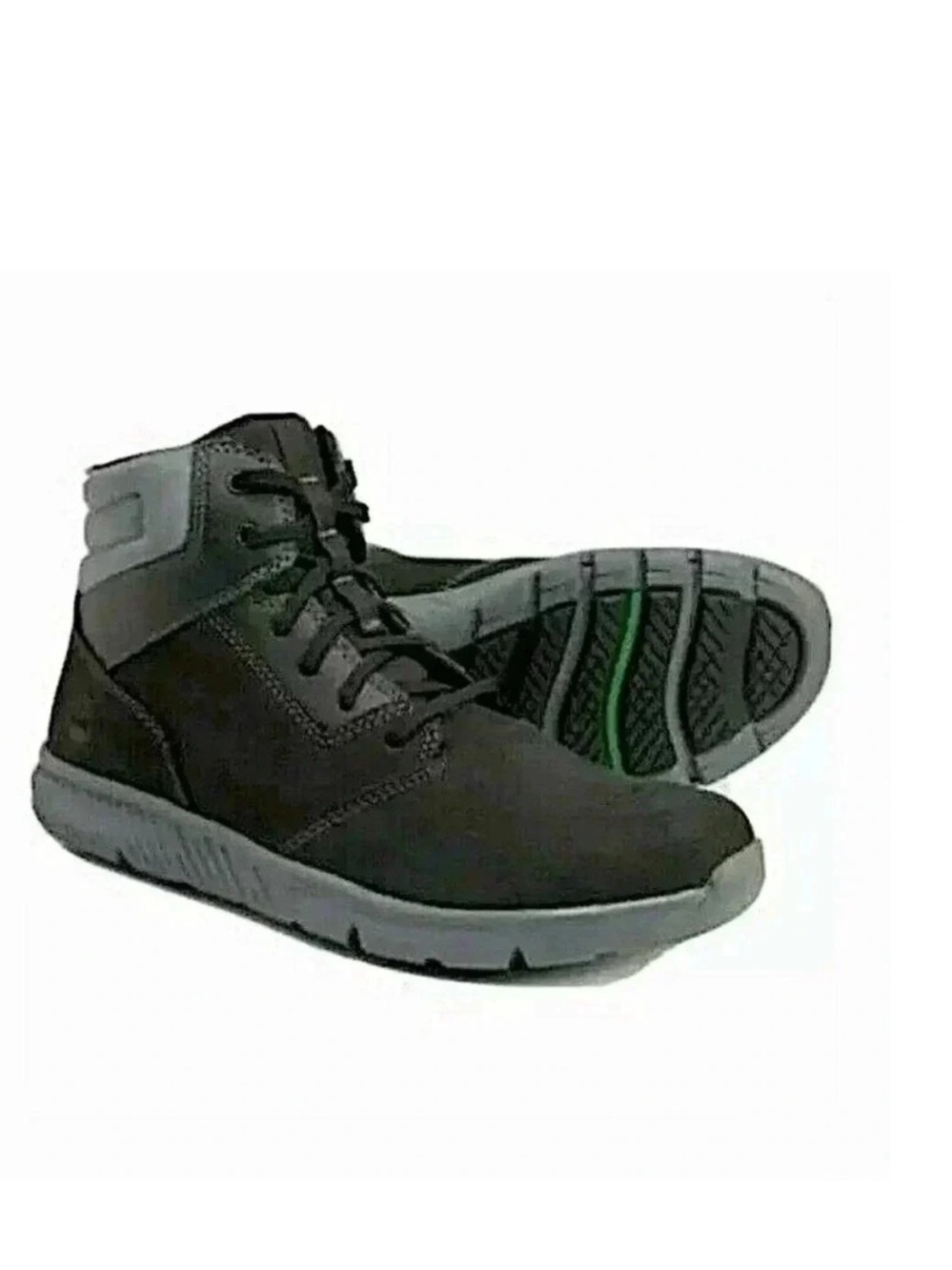 Timberland Leather Boltero Boy’s Youth Sneaker Boots Black